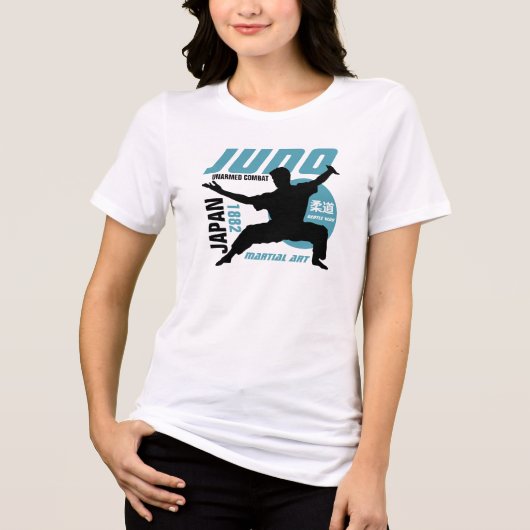 Judo 1882 Tri-Blend shirt (Voorkant)