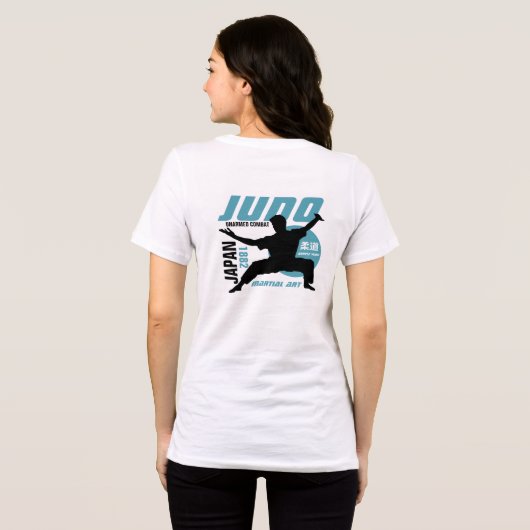 Judo 1882 Tri-Blend shirt (Achterkant volledig)