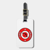Judo Bagagelabel (Voorkant verticaal)