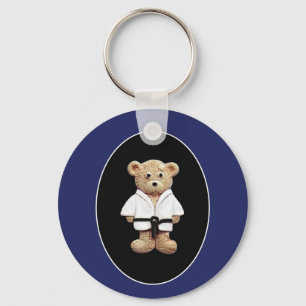 Judo Black Belt Sleutelhanger