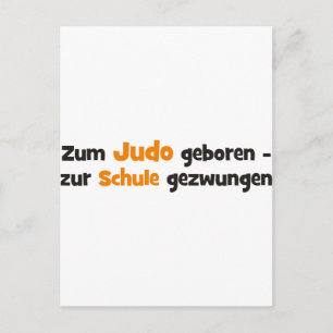Judo Briefkaart