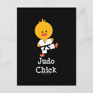 Judo Chick Briefkaart