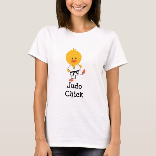 Judo Chick T-shirt (Voorkant)