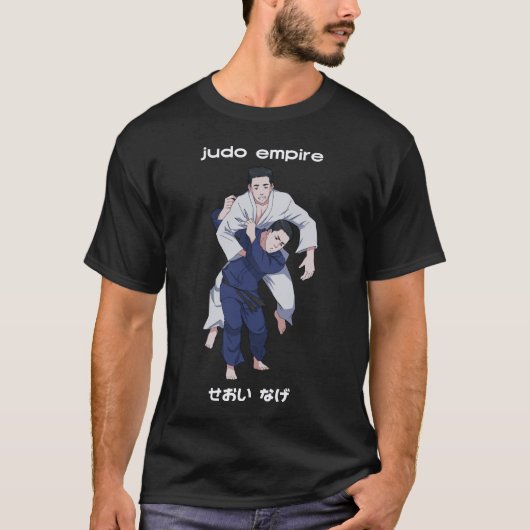 Judo Empire Mannen Seoi Nage T-shirt (Voorkant)