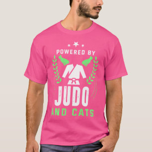 Judo Funny Cat Lover Sport Martial Art Humor Judok T-shirt