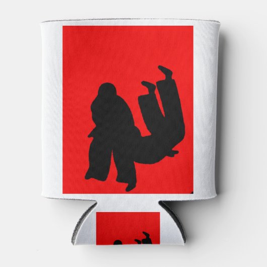 Judo gift cadeau blikjeskoeler (Voorkant)