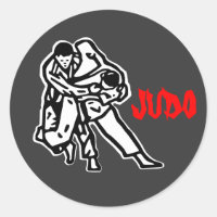 Judo Harai goshi-sticker