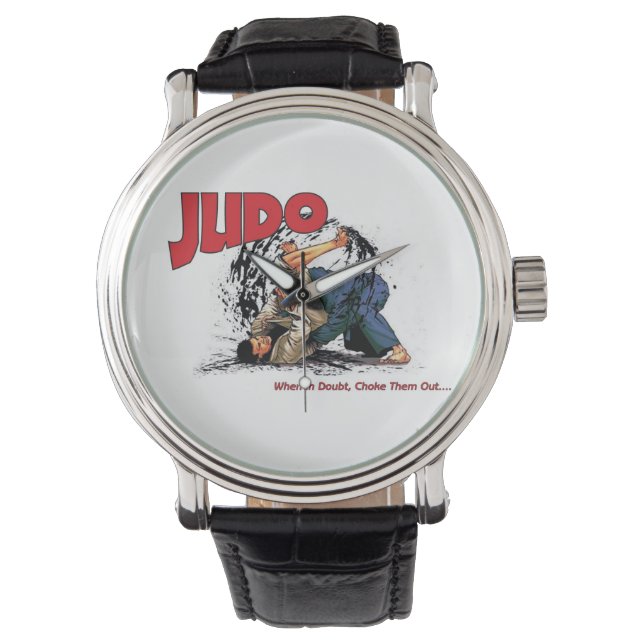 judo horloge (Voorkant)