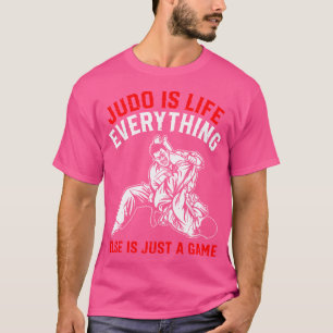 Judo is het leven, al het andere is gewoon een spe t-shirt