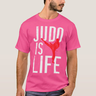 Judo is het levensjudo t-shirt