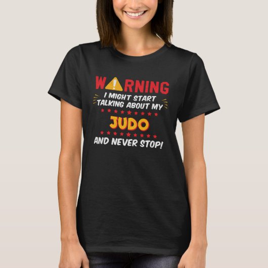 Judo Joke Graphic T-shirt (Voorkant)