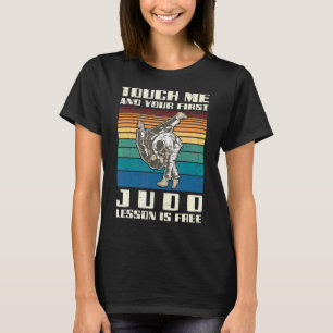 Judo Judoken Japan Jiu Jitsu Martial Training Athl T-shirt