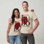 Judo -Kanji, Rising Sun T-shirt (Unisex)