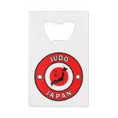 Judo Kredietkaart Flessenopener (Voorkant)