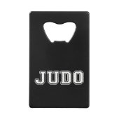Judo Kredietkaart Flessenopener (Achterkant)