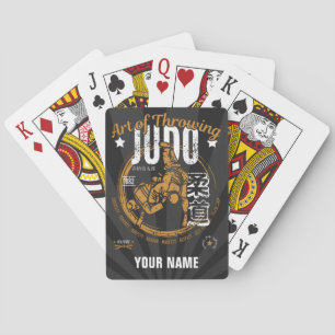 Judo: Kunst van het Throwing Pokerkaarten