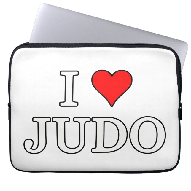 Judo Laptop Sleeve (Voorkant)