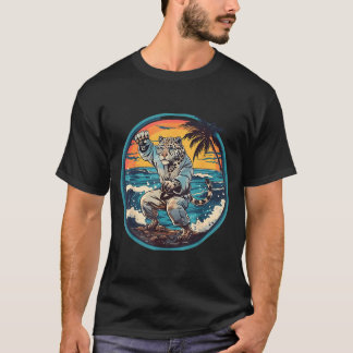 Judo Luipaard Natuur Kickboksen Taekwondo Martial T-shirt