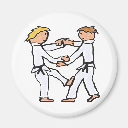 Judo Magneet (Voorkant)