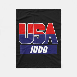 Judo Martial Arts 2024 USA Team Fleece Deken