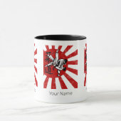 Judo Martial Arts Japans  Retro Design Mok (Midden)
