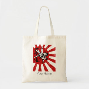 Judo Martial Arts Japans  Retro Design Tote Bag