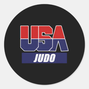 Judo Mial 2021 Verenigde Staten Team Ronde Sticker