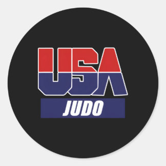 Judo Mial 2021 Verenigde Staten Team Ronde Sticker