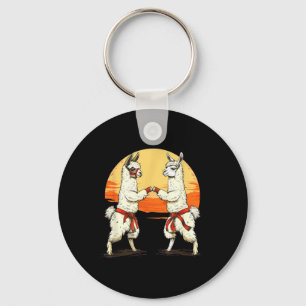 Judo MMA Alpaca Liefhebber Taekwondo Alpaca Zonson Sleutelhanger