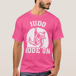 Judo mode op grappige judo vechter t-shirt