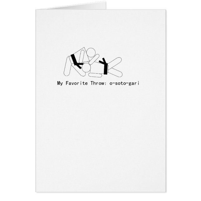 Judo mon jet Osoto Gari de Fav (Devant)