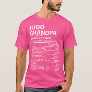 Judo Opa Voedingsfeiten Grappig Judo Opa T-shirt