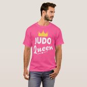 Judo Queen Grappig Judo T-shirt (Voorkant volledig)