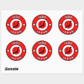 Judo Ronde Sticker (Vel)