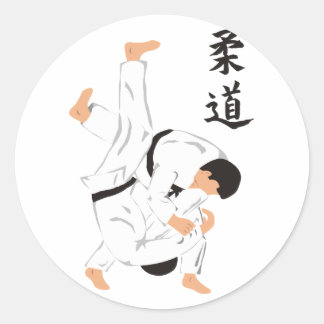 Judo Ronde Sticker