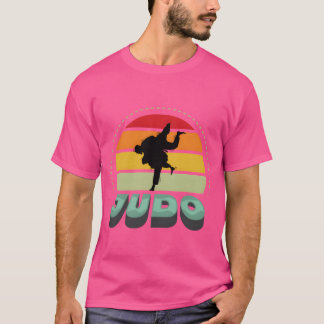 Judo sporten competitief persoon cadeau vintage t-shirt