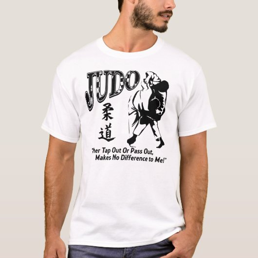 judo t-shirt (Voorkant)