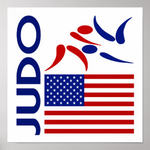 Judo Verenigde Staten Poster
