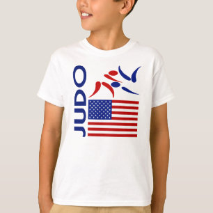 Judo Verenigde Staten T-shirt