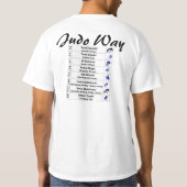 JUDO WAY T-SHIRT (Achterkant)