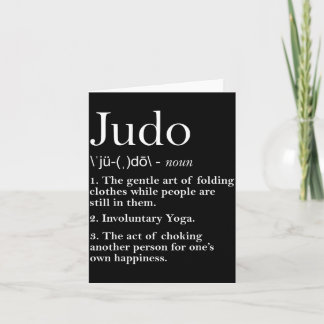 Judoka Heren Kinderkleding Judo Definitie Kaart