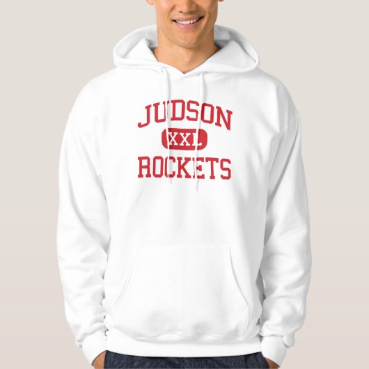 Judson - Rockets - High School - Converse Texas Hoodie (Voorkant)