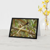 Juffers Tussen de Bamboe Kaart (Gele Bloem)