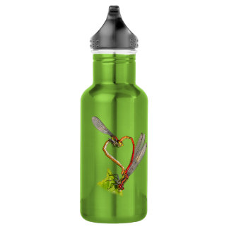 Juffertje Hart Natuur Kunst Meisjes Hoodie Waterfles