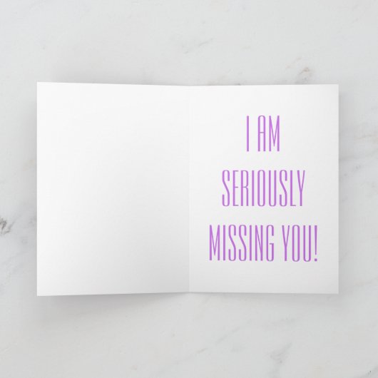 Juffrouw U Alaskan Malamute Puppy Foto Kaart (Binnen)