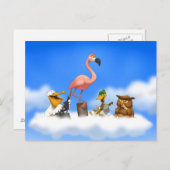 Jug Band O' Birds Briefkaart (Voorkant / Achterkant)