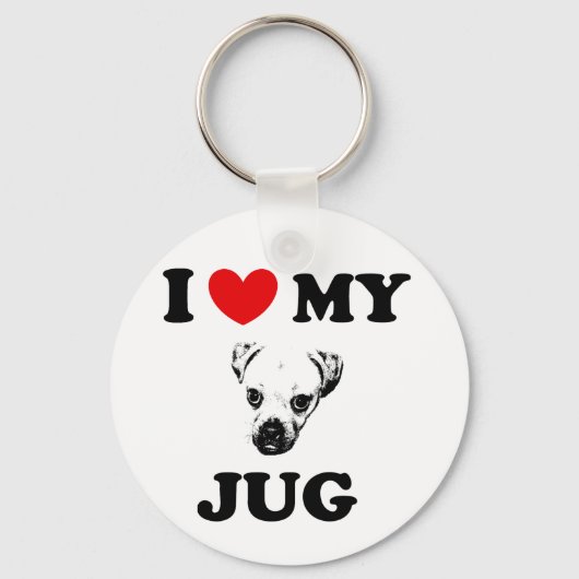 jug hond sleutelhanger (Voorkant)