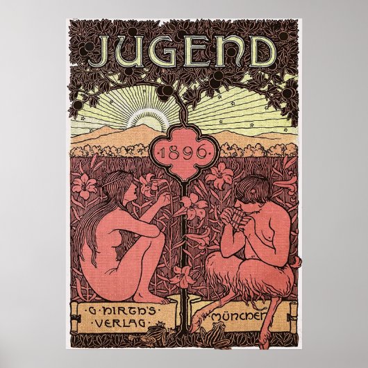 JUGEND MAGAZINE POSTER (Voorkant)