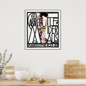 Jugendstil - Art Nouveau Poster : Cabaret Flederma (Cuisine)