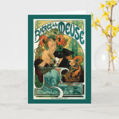Jugendstil: De Kunst van het Poster van Mucha - La Kaart (Gele Bloem)